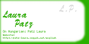laura patz business card